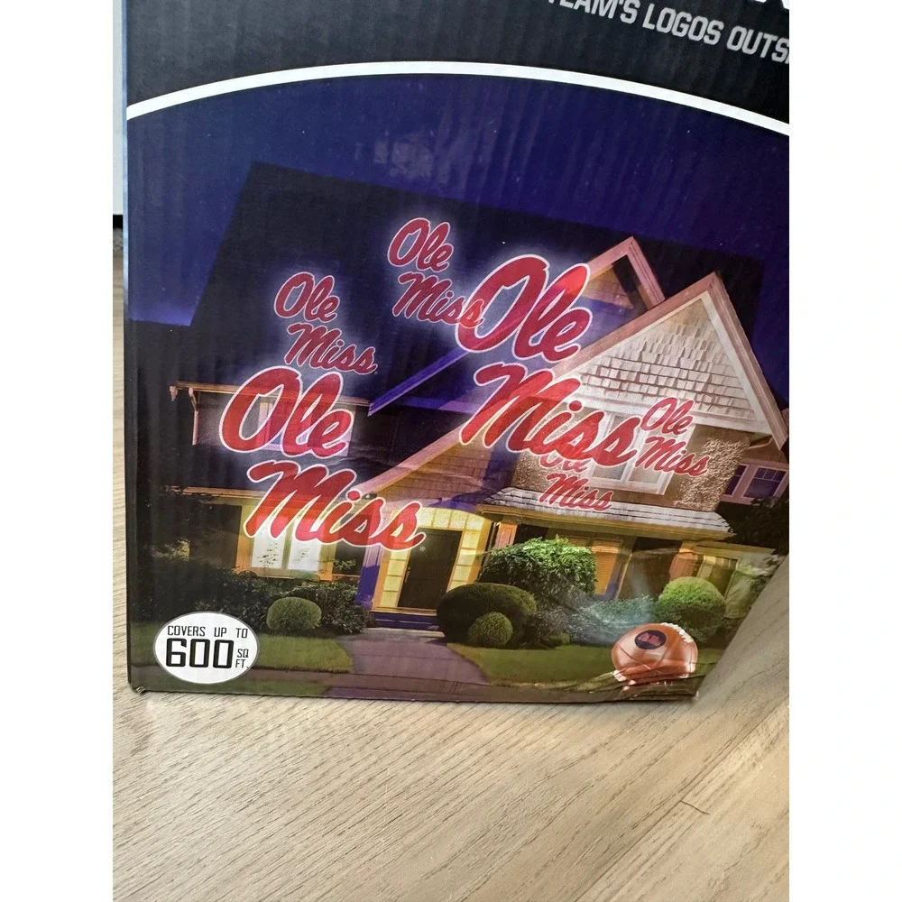 Ole Miss Rebels Lite-Imation Collegiate Team Pride LED‎ Projector Light Outdoor